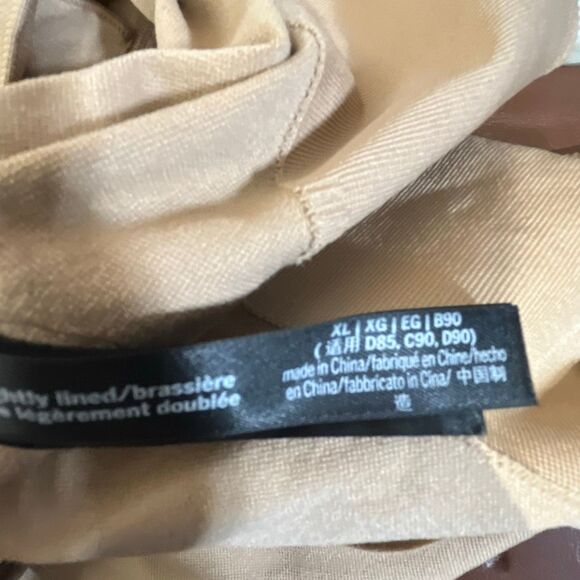 PINK Active Victoria's Secret Beige Seamless Lightly Lined Brassiere Size XL - Picture 7 of 7